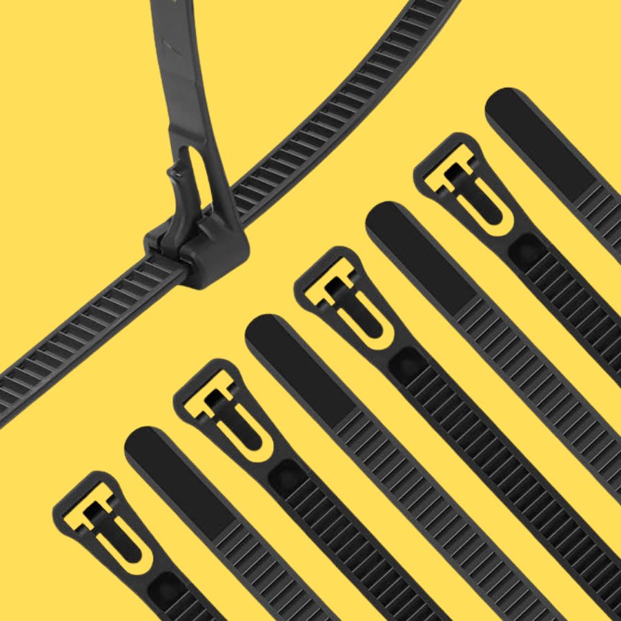 Standard Cable Ties, Releasable Cable Ties, Heavy-Duty Cable Ties