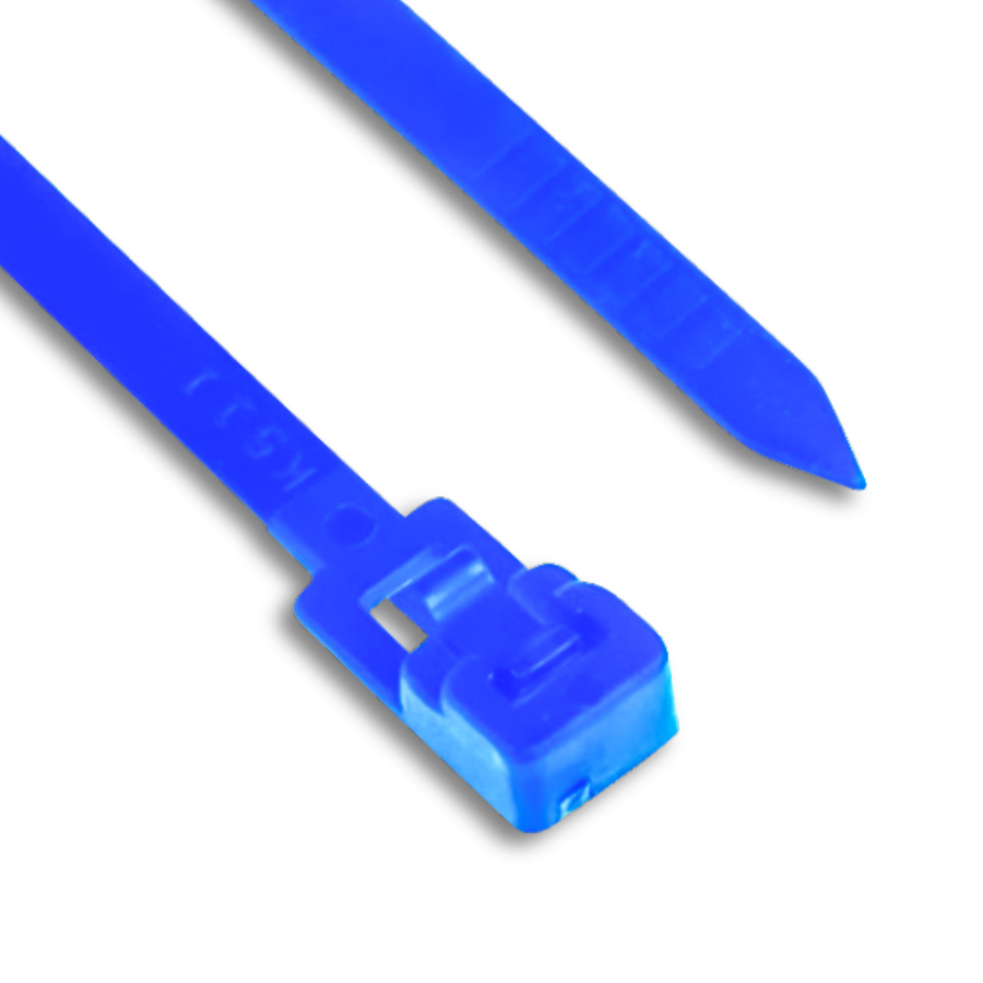 Releasable Coloured Nylon Cable Ties – Type B