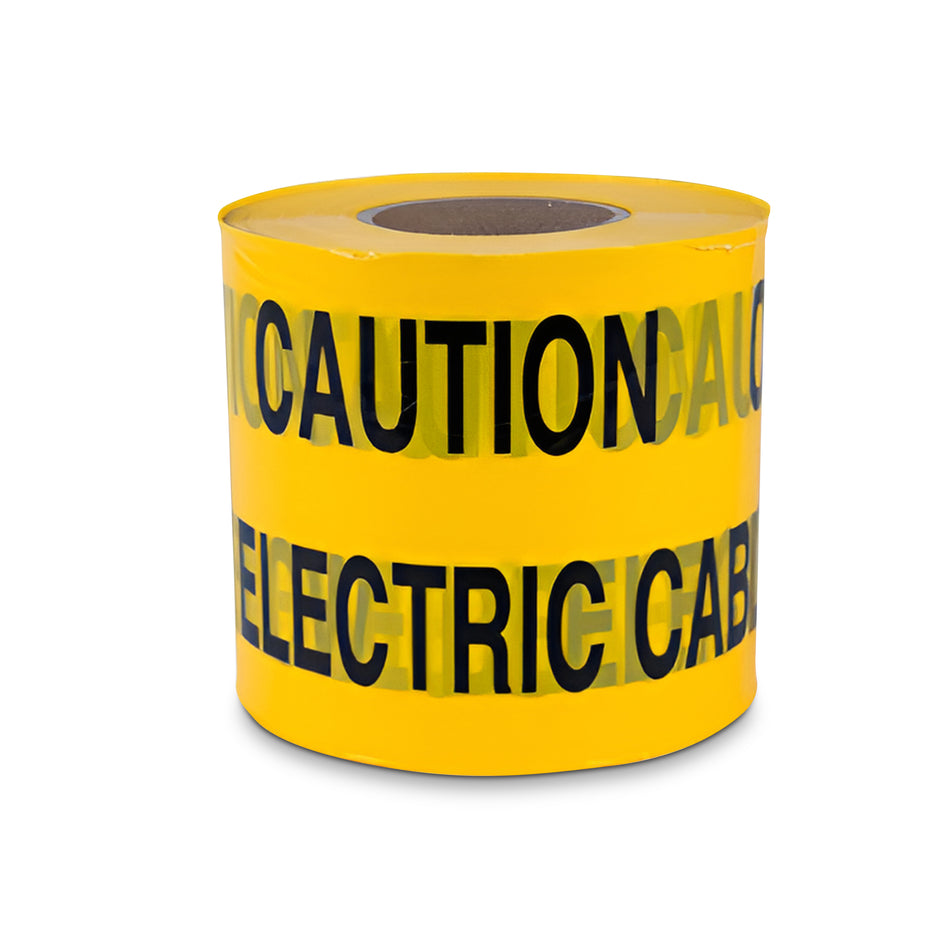 Caution Electric Cable Below Tape