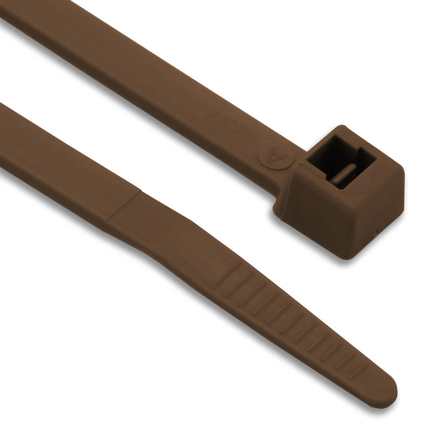 Brown Coloured Nylon Cable Ties