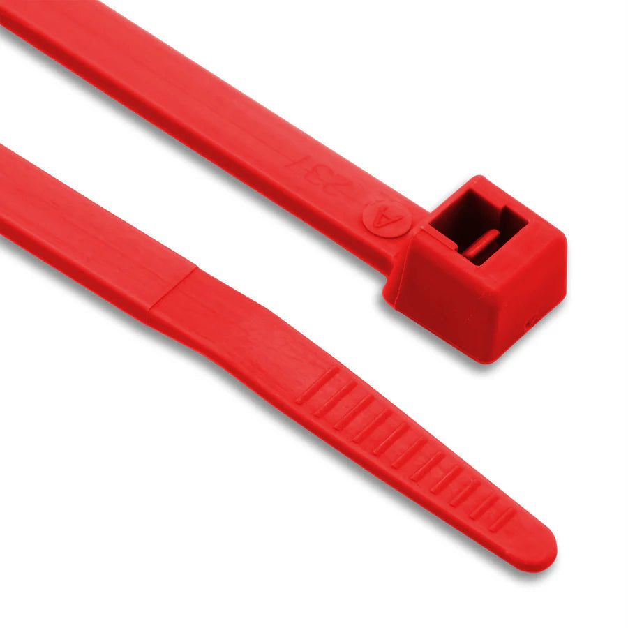 Red Coloured Nylon Cable Ties