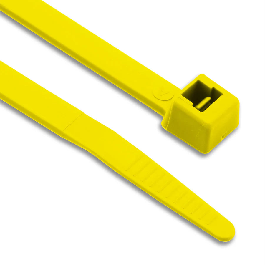 Yellow Coloured Nylon Cable Ties